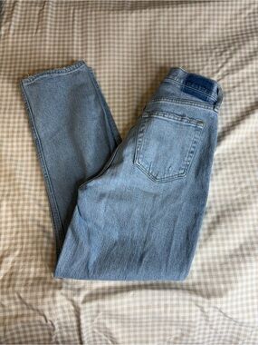 A&F The Dad High Rise Jeans in Curve Love